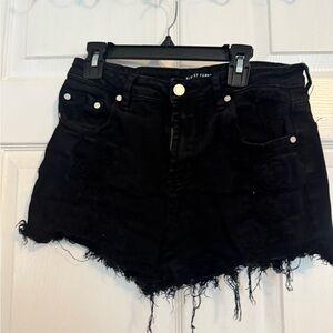 Almost Famous Women's Black Denim Shorts Size 5
